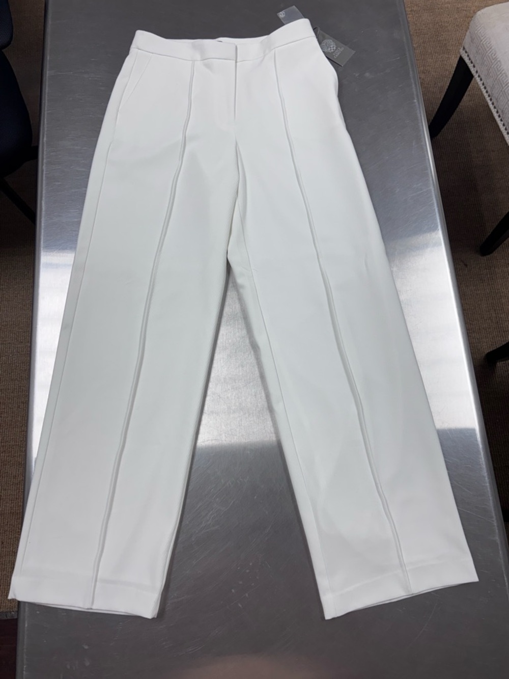 Vince Camuto Pintuck Dress Wide leg trouser’s NWT, Size 0